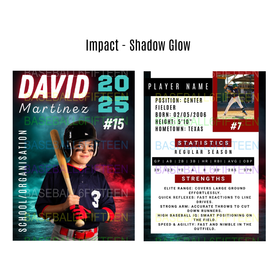 B615 Impact Series - Custom Trading Cards (18 per pack)