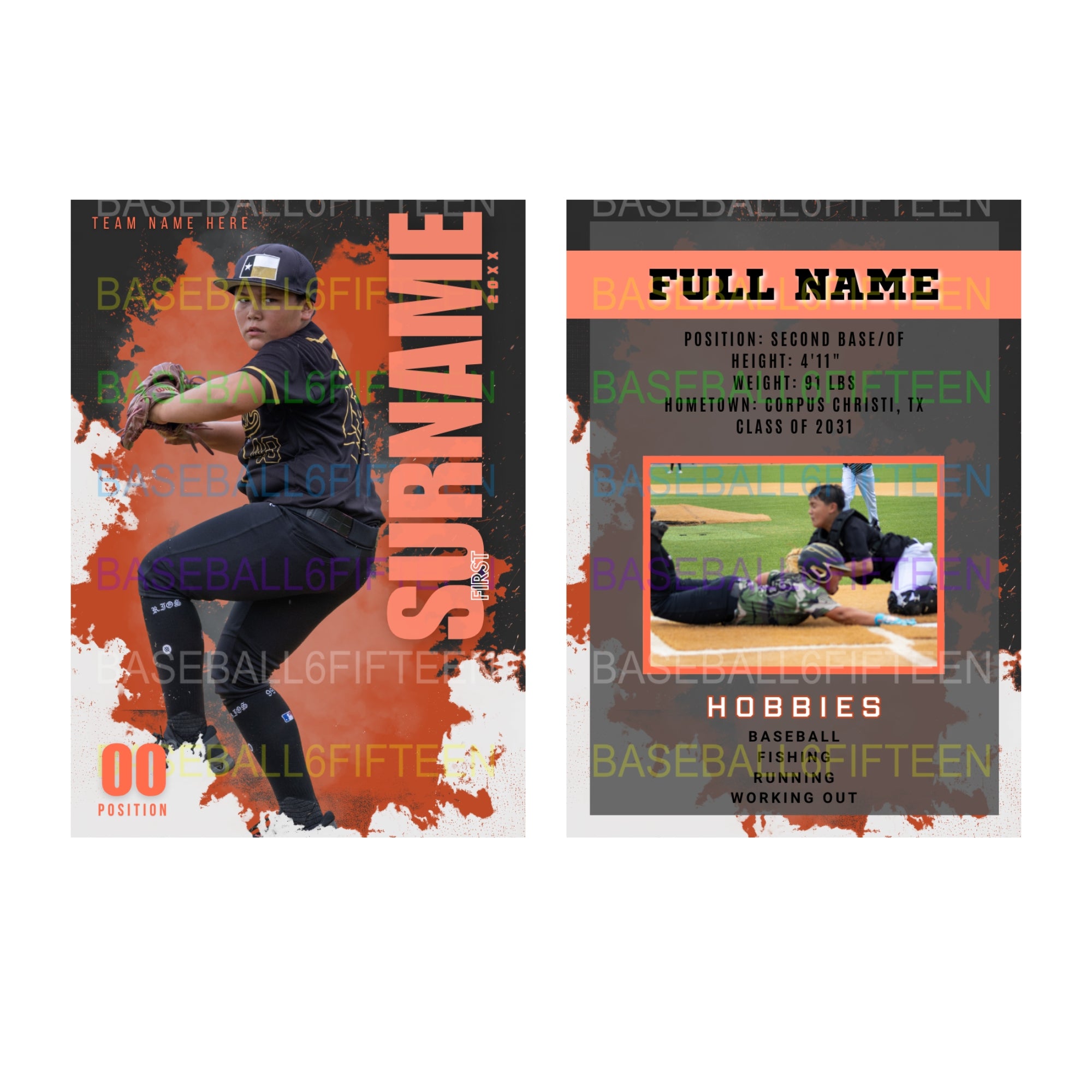 B615 Field Force Series - Custom Trading Cards (18 per pack)
