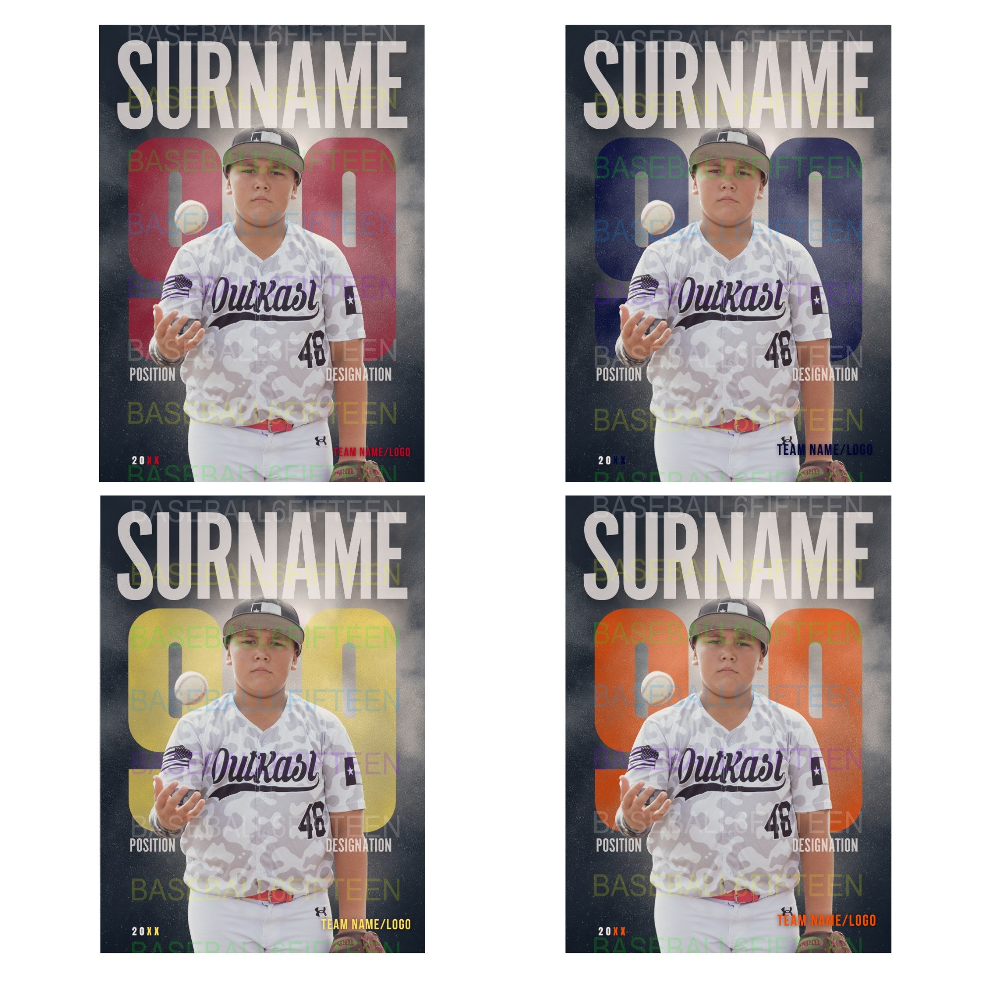 B615 Spotlight Elite Series - Custom Trading Cards (18 per pack)