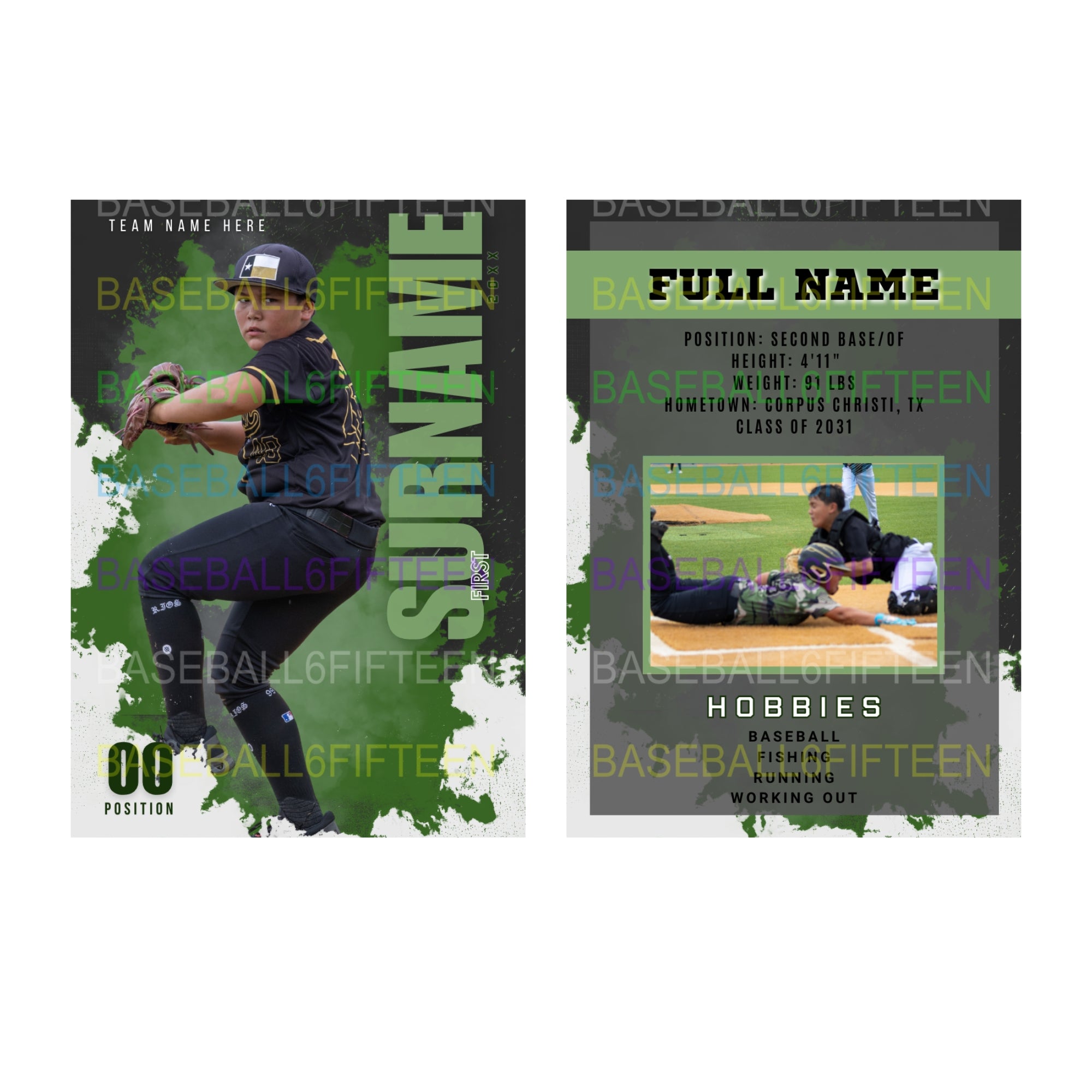 B615 Field Force Series - Custom Trading Cards (18 per pack)
