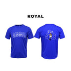 Personalized Baseball Mom Shirt – Custom Name, Number & Action Photo Tee (Short Sleeve)