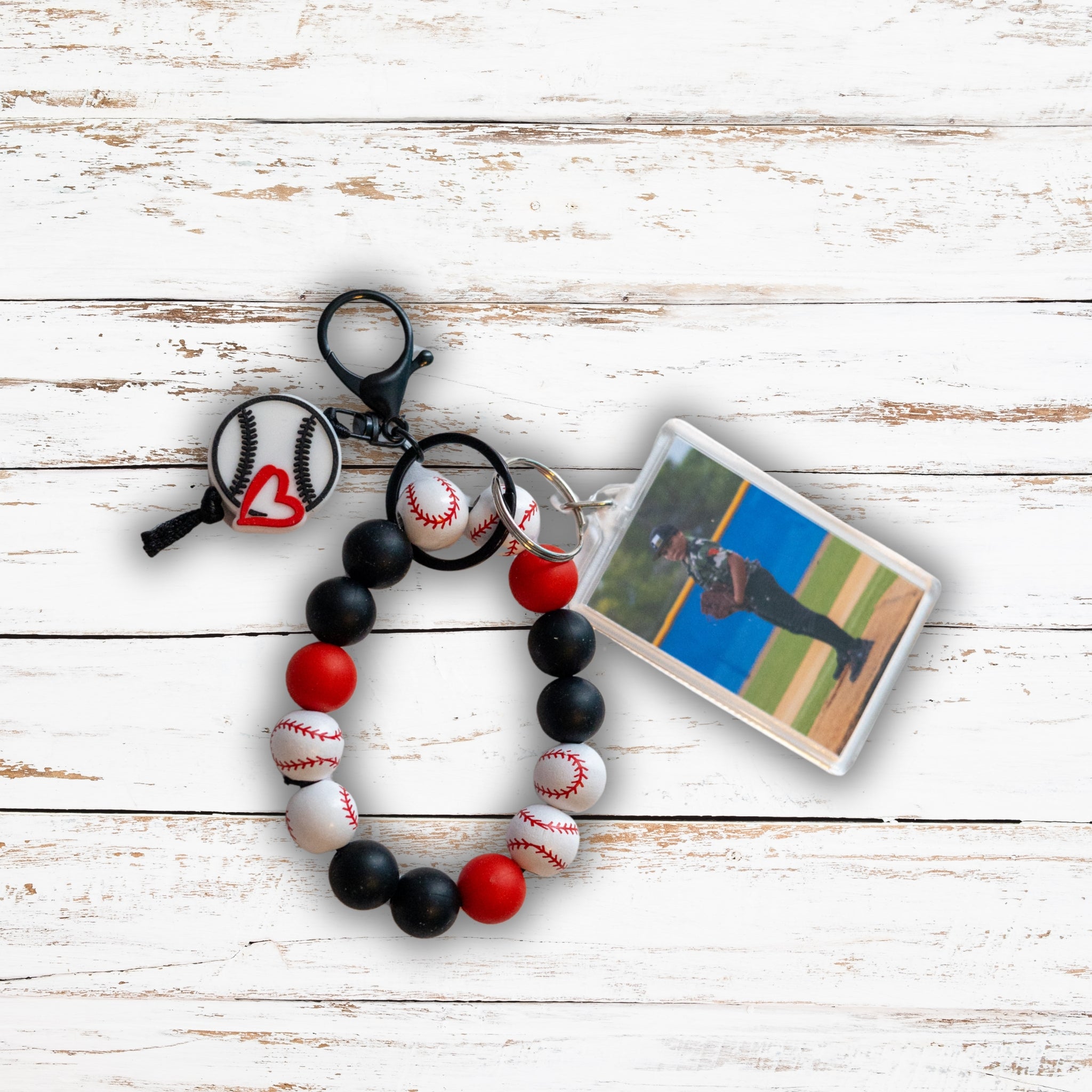 Diamond Memories Custom Sports Photo Keychain Collection