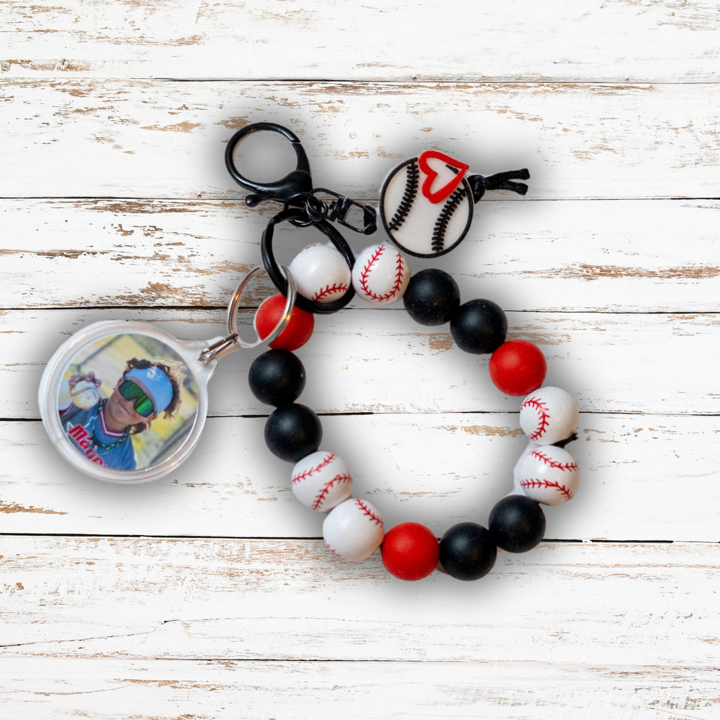 Diamond Memories Custom Sports Photo Keychain Collection