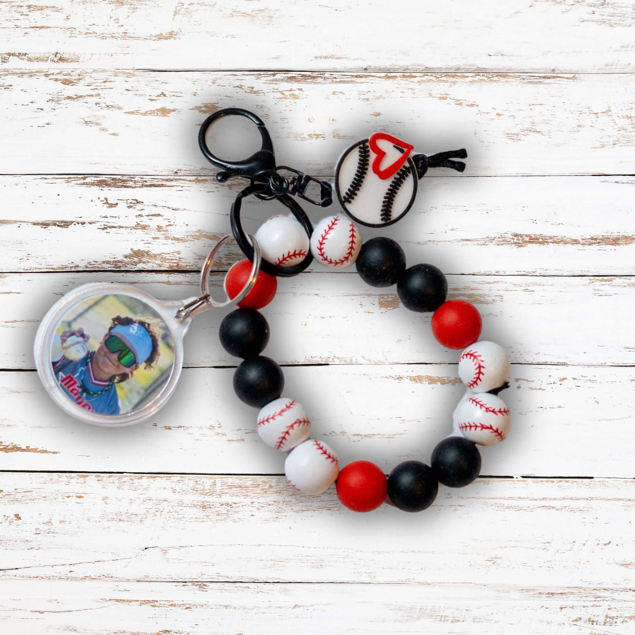 Diamond Memories Custom Sports Photo Keychain Collection